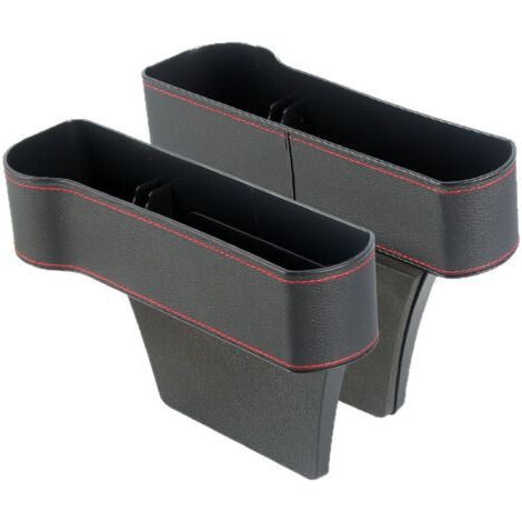 1 ensemble - 2PCS Porte - gobelet de Voiture, Porte - gobelet, PU Porte - Boisson en Cuir, boîte de Rangement de Voiture pour café, Boisson, Bouteille, Lait Ensemble de Deux pièces (1/4)