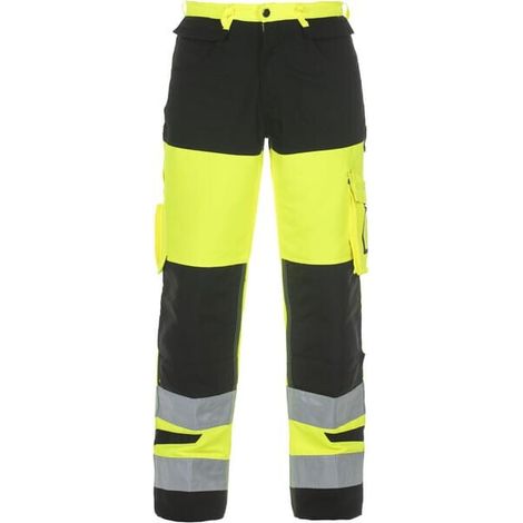 Pantalon dété haute visibilité jaune - noir taille M HYDROWEAR 044474YB50