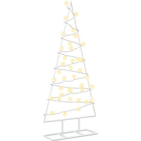 Árbol de Navidad de metal con soporte KUOPIO 90 cm vidaXL (1/5)