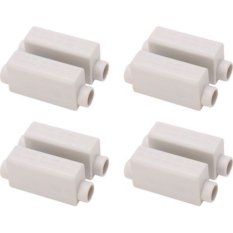Connecteur de fil ZK 1116, 1000V, 100a, conducteur en laiton, 2 voies en ligne pour le câblage de l'ampèremètre, 4 pièces (1/5)
