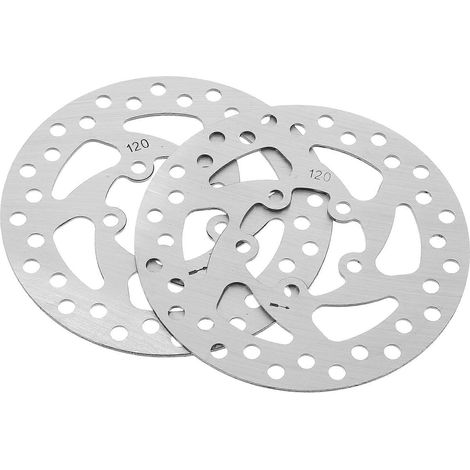 Convient aux disques de frein à 2 lames pour trottinettes, aux accessoires de frein pour vélos, aux disques de frein pour trottinettes électriques et aux accessoires pour trottinettes. (1/3)