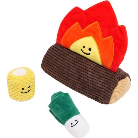 Jouet à mâcher pour chien, peluche populaire avec couineur, pour chiens de petite et moyenne taille (1/4)