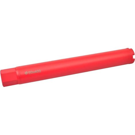 Couronne Diamant pour Carotteuse,Foret de perceuse à diamant,Foret diamanté sec et humide 50 mm x 400 mm CNEI812617 (1/3)
