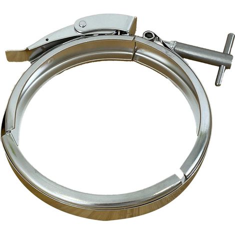 Abrazadera De Acero Inoxidable Para Filtro Cintropur Nw50 / Nw62 / Nw75 (1/3)