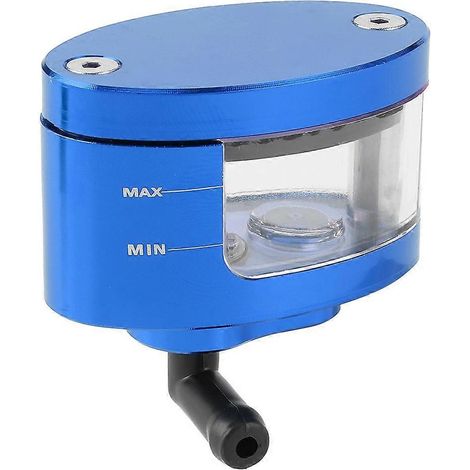 Brems- und Kupplungsölbecher, Universalzylinder, Flüssigkeitsbehälter, Reservoirflasche, Motorradzubehör, Blau