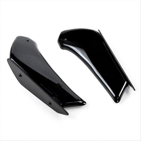 Carénage latéral de moto avec aileron aérodynamique (1/5)