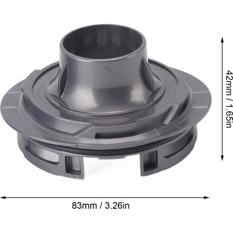 Ortviai Kit de filtre arrière et capot moteur pour aspirateur Dyson V7/V8 – ABS, lavable (1/4)