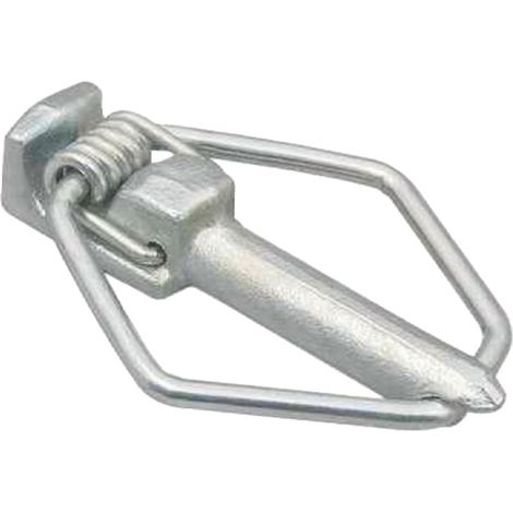 Spilla di sicurezza a scatto 15,5 mm 69 mm acciaio zincato 99035