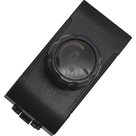Frutti compatibili Bticino Living International nero pulsanti Interruttori prese  Dimmer (1/2)