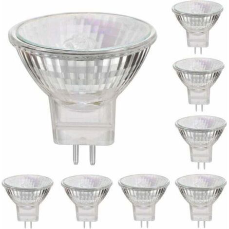MR11 12V 35W lampes halogènes GU4 base spot 2800K blanc chaud, dimmable ,pack de 8 (1/4)