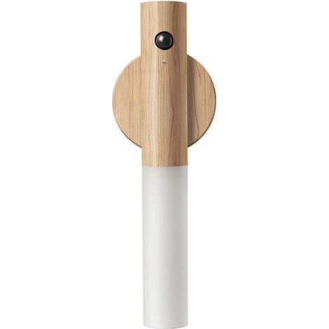 Lampe murale rechargeable USB, veilleuse à détecteur de mouvement, portable, amovible, magnétique, sans fil, à batterie automatique (1/5)