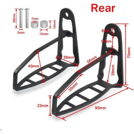 Cubierta protectora para intermitentes delanteros y traseros de motocicleta BMW R 1250 GS F 850 GS Adv F 750 GS 2018 2019 (delantera) (1/4)