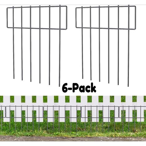 Set 6 Recinzioni decorative 43x33 cm – Protezione giardino per animali (1/5)