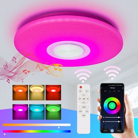 SWANEW 36W Bluetooth LED soffitto luce musica cielo stellato Starlight (1/5)