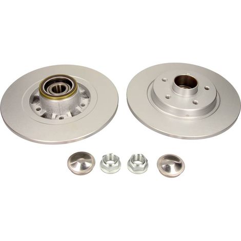 Disque de frein Quarzo Renault T. Kangoo 08- avec roulement traité anticorrosion