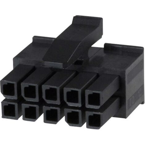 TE Connectivity Boîtier femelle pour câble série Micro-MATE-N-LOK Nbr total de pôles 10 Pas: 3 mm 1-794617-0 1 pc(s) Q425761 (1/5)