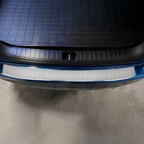 OMAC Ladekantenschutz Stoßstangenschutz für Hyundai Tucson III 2019-2021 Facelift – Edelstahl gebürstet (1/5)