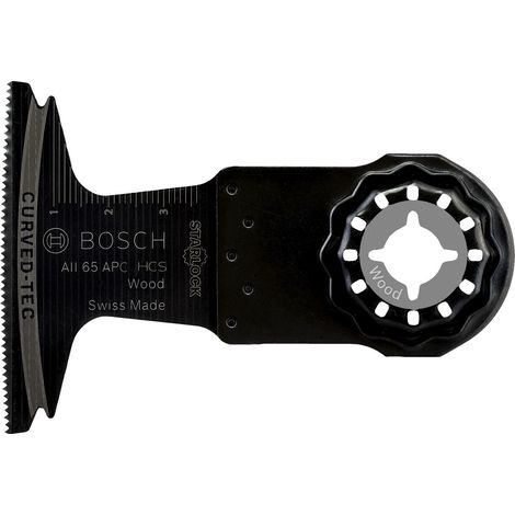 Bosch – Lame plongeante HCS AII 65 APC – 40 x 65 mm – Pour bois tendre – Coupe plongeante précise – Compatible machines Starlock (1/10)