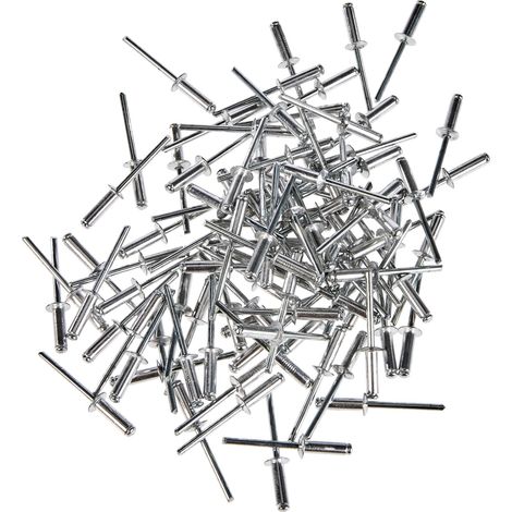 Rapid 5000377 Standard Aluminium Rivets 3.2 x 8mm Bag of 100 RPD5000377 (1/4)