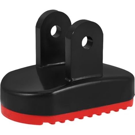 Capuchons de pieds d'échelle haute durabilité avec réduction du bruit et résistants à l'usure pour support de charge, installation facile, coussinets de rechange pour grenier (1/5)