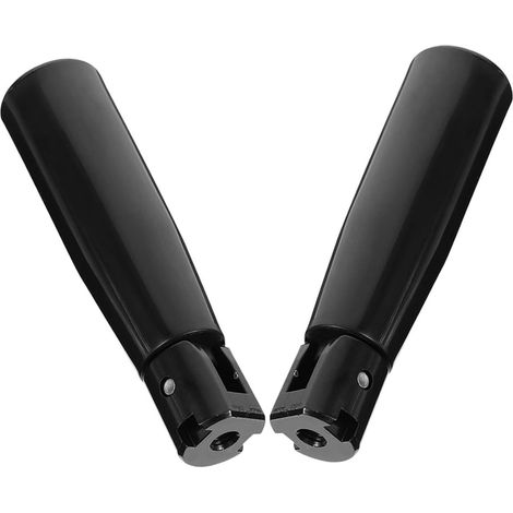 Lot de 2 Poignées Pliantes en Bakélite Noire, Manivelles Ergonomiques pour Équipement D'impression et D'emballage Design Pliable Facile à Installer (1/5)