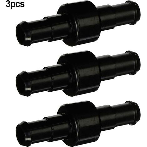 Boostez votre nettoyeur de piscine avec le tuyau pivotant à roulement à billes noir D20 (3 pièces) (1/5)