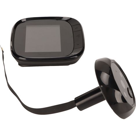 Judas numérique avec écran LCD TFT 2,4 pouces, vision à 90 degrés, caméra de porte vidéo intelligente haute définition pour la maison (1/5)
