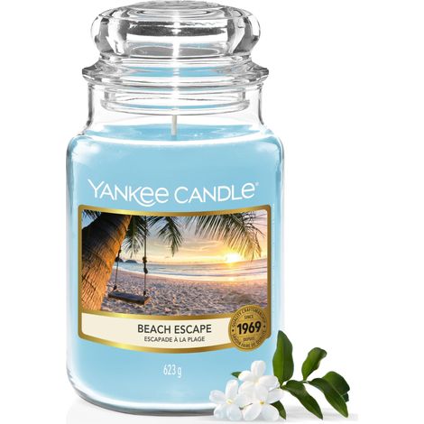 Grande Bougie en Jarre, Parfum Escapade à la Plage, 623 g (1/5)