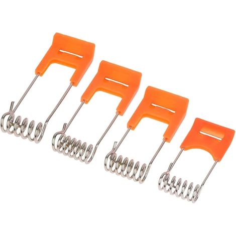 Clip luminaire 200 pièces acier, pour plafond et panneau LED (1/5)
