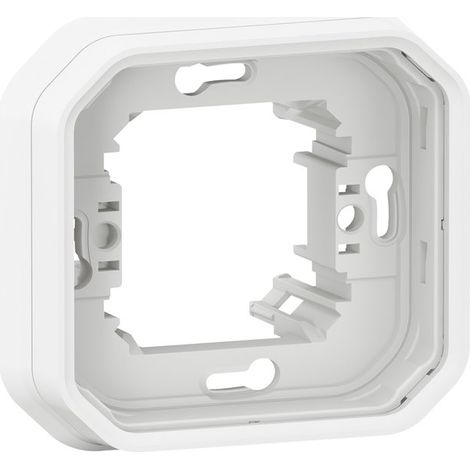 Placa de acabado Legrand Plexo Blanco 8x8 cm IP55 (1/3)