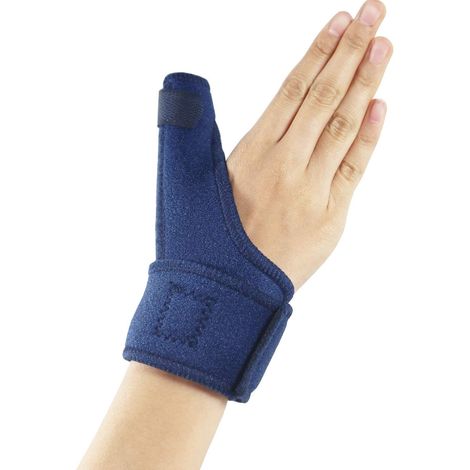 Attelle de pouce, stabilisateur de pouce pour soulager la douleur, l'arthrite, la tendinite, les entorses et les foulures - Disponible pour le pouce gauche et le pouce droit (1/5)