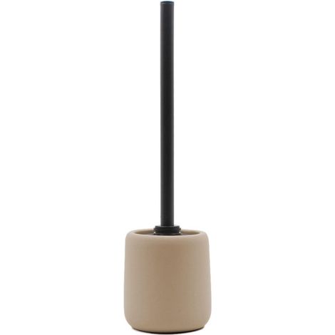 Brosse WC en Céramique "Ceralia" 38cm Taupe (1/3)