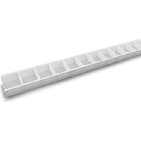 Kit optique Louvre blanc 1500 mm pour EVOLINK 2 - EVL150KITLV01 - Airis LED