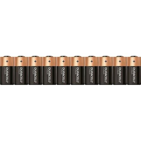 Duracell CR 123A Fotobatterie CR123A Lithium 1400 mAh 3 V 10 St. (1/2)