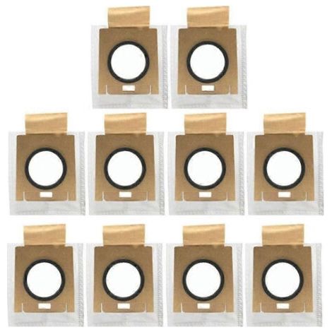 BARKBUSTERS Lot de 10 sacs à poussière de rechange pour aspirateur UWANT V300 (pièces détachées) - Sacs poubelle non tissés (1/5)