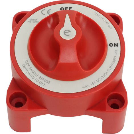 Battery Disconnect Switch, 350 A 48 V, 2-Speed Battery Main Current Cut-Off Switch, Disconnect Isolator Cut-Off Switch. (1/5)