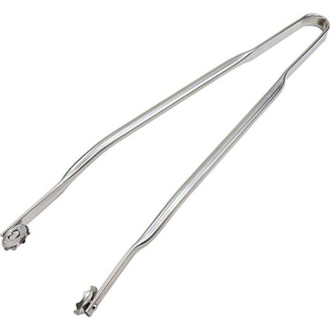 Pince Barbecue INOX à roulettes - 30cm - pour Cuisine, Barbecue et plancha - Qualité Professionnelle - Fabriqué en France (1/5)