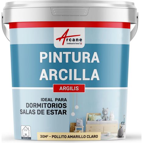 Pintura natural de arcilla para decorar dormitorio infantil - ARGILIS (1/3)