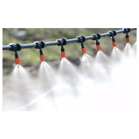 Spray de jardin extérieur, système de refroidissement par atomisation, kit d’irrigation automatique 4/7 (1/5)