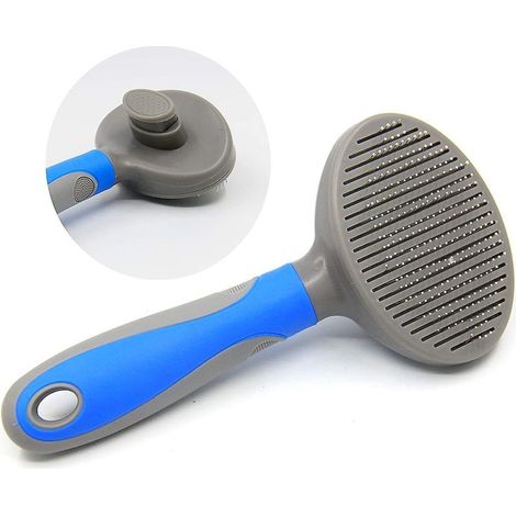 Peigne pour poils d'animaux, peigne de toilettage pour chiens, râteau à sous-poil, kit d'outils de toilettage professionnel pour l'épilation des poils d'animaux (1/5)