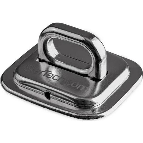 StarTech.com Ancrage de câble antivol pour ordinateur portable en acier - Support attache de câble - Bureau - Argent - Acier - 128 mm - 51,6 mm (LTANCHOR)