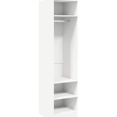 Maison Exclusive - Armadio Bianco 50x50x200 cm in Legno Multistrato