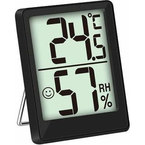 Mini-Innenthermometer, hochpräzises Hygrometer, umschaltbar in °C/°F (1/5)