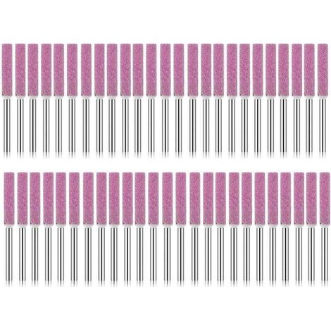 Lime À Meuler 50 Pièces Pour Affûteur De Tronçonneuse 4 Mm (1/4)