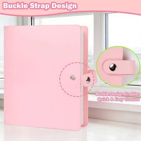 pochette pour album photo - 26 × 16 × 3 cm - Convient pour du papier photo d'environ 8,6 × 5,4 cm - Convient pour les films Instax - (1/4)