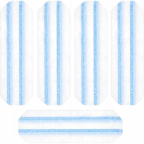 Vileda Recharge Mop H2pro - 5 Pièces - Microfibre - Nettoyage Efficace - Compatible Avec Mop Vileda (1/3)