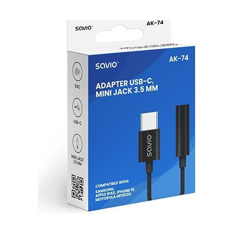 ADAPTADOR HDMI (M) - VGA (H) + MINI JACK 3.5 MM