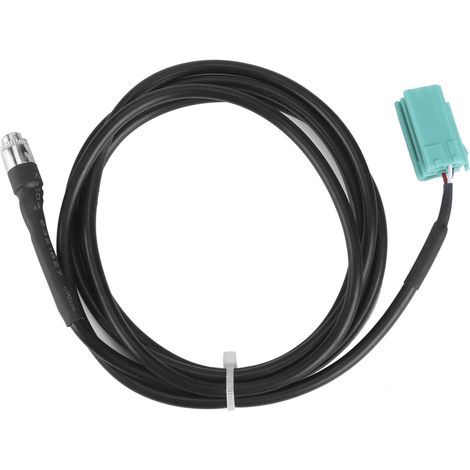 Cordon audio Jack 3,5mm Cble adaptateur d'entrée AUX pour Renault Clio Megane Kangoo Espace Twingo (1/5)