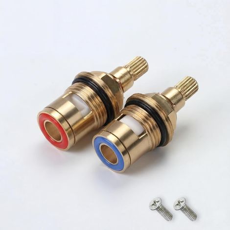 Lot de 2 cartouches de rechange pour robinet mitigeur (1/5)