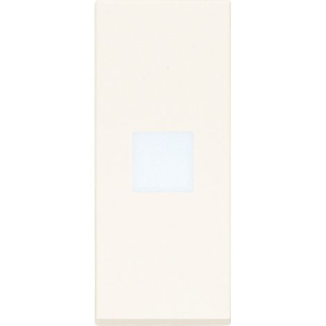 VIMAR - 31000.DB Tasto 1M allineato con diffusore bianco